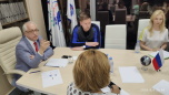 Встреча руководителей и членов ассоциации из разных регионов нашей страны с Вероникой Пешковой